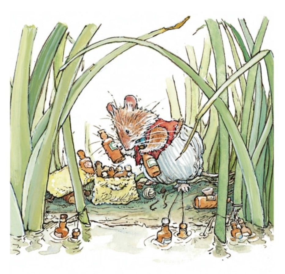 ***NEW*** Brambly Hedge Card - Chilling The Refreshments