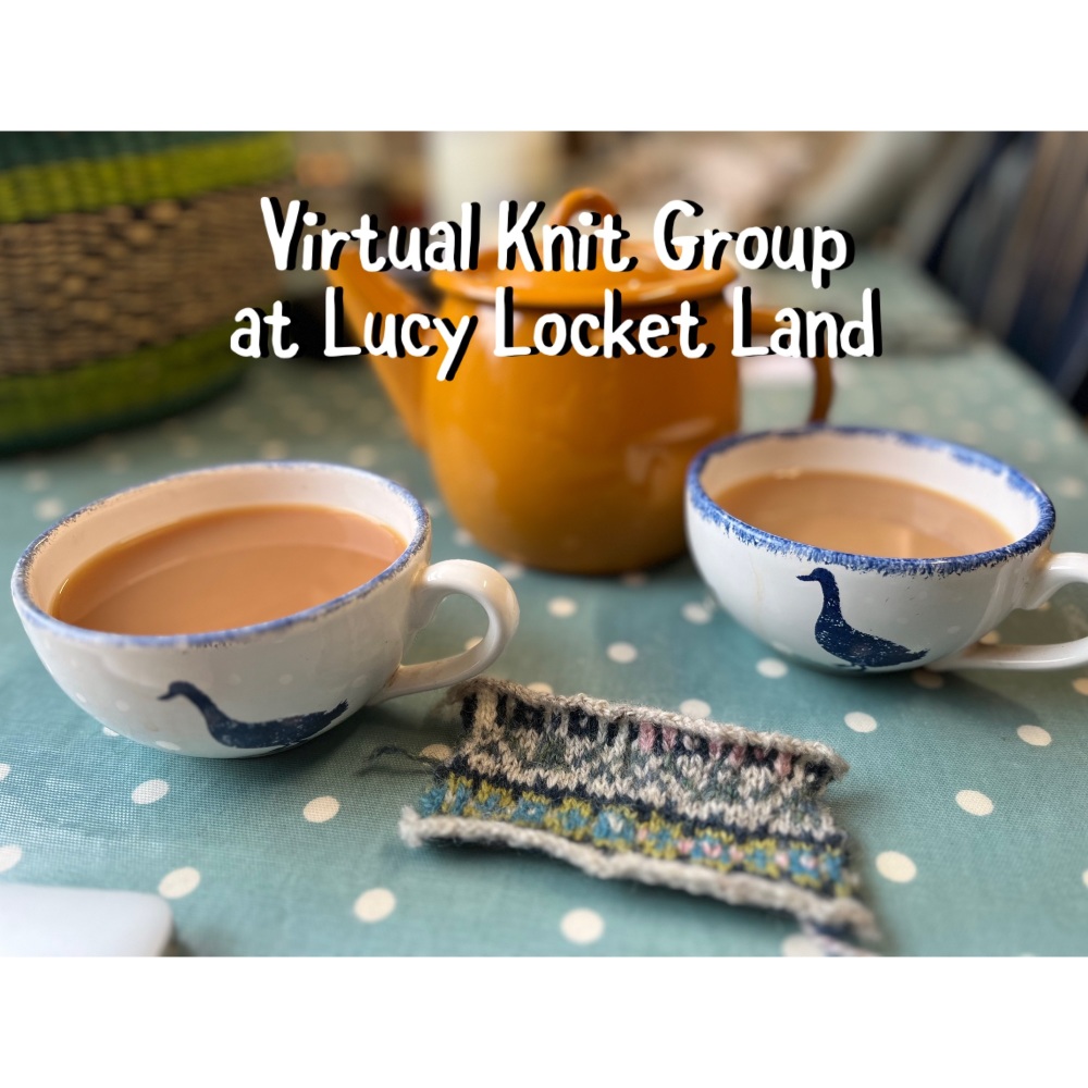 Virtual Knit Group 3 Saturday 18th March 4-5.30pm