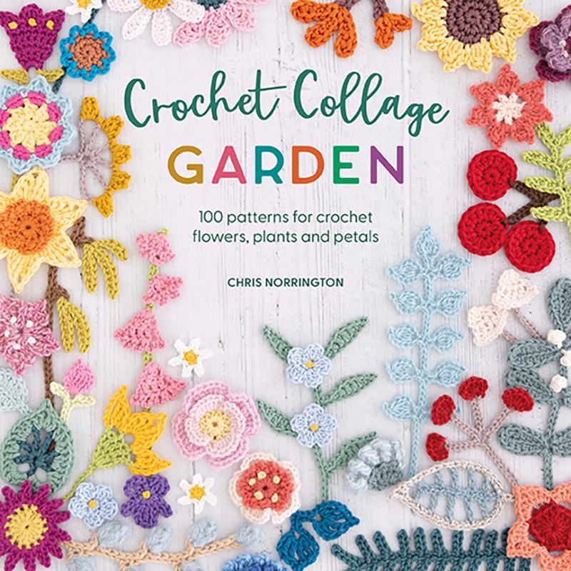 Crochet  Collage Garden by Chris Norrington