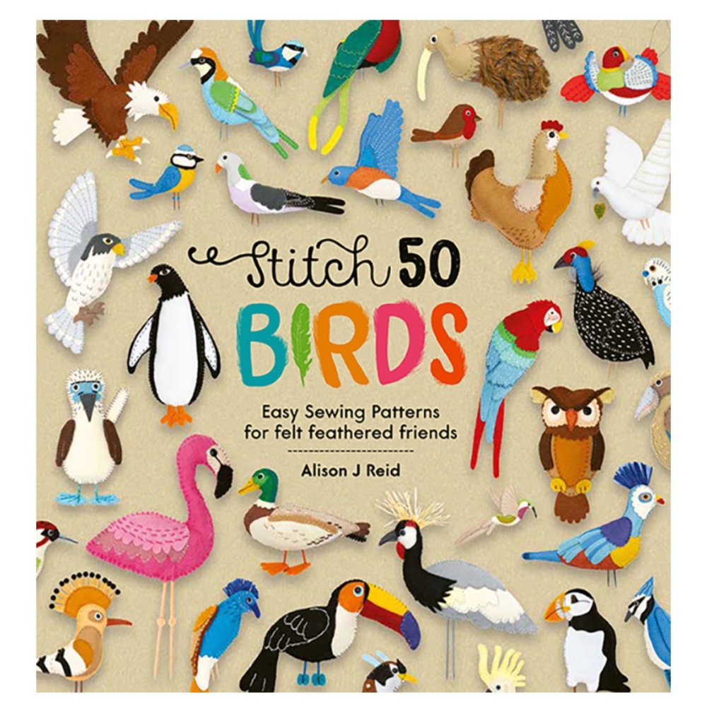 Stitch 50 Birds - by Alison J Reid