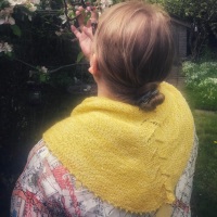 ***Land Girl  Neckerchief pattern by Alitzah Grant