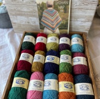 15 shade Dathan Jumper/Hap Yarn Pack - Colour Combo #4 Bright