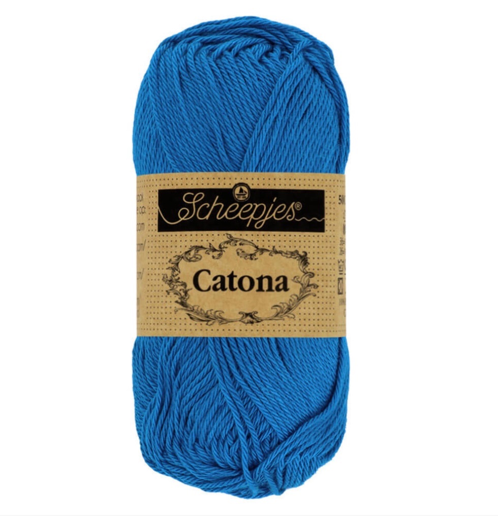 Scheepjes Catona Cotton 25g  - 201 Electric Blue