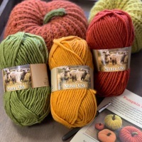 Giant Pumpkin Party Kit #1  with Pure Wool