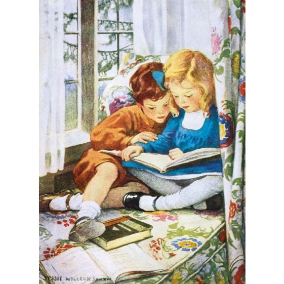 ***NEW*** Children Reading Card