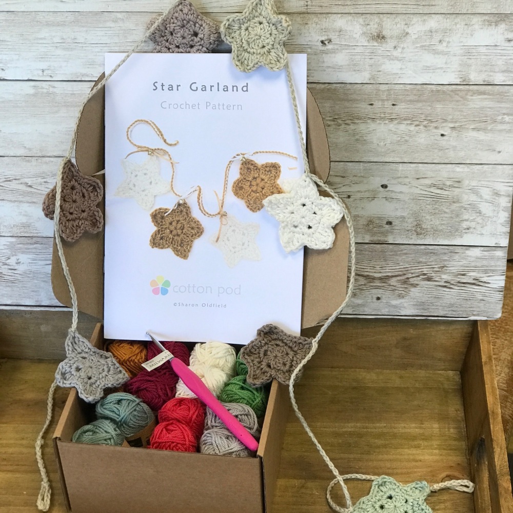 *NEW* Crochet Star Garland Kit #3 Christmas