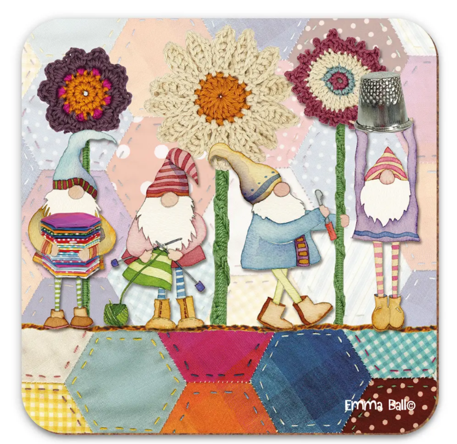 ***NEW*** Crafting Gnomes coaster - multi