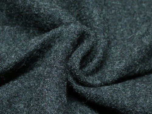   Dark Grey Boiled Wool BW0055