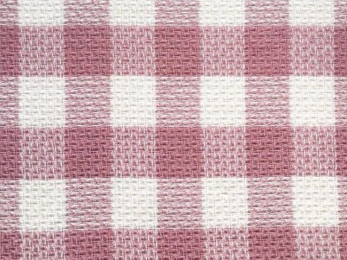 Pink check Poly acrylic wool, BP0002