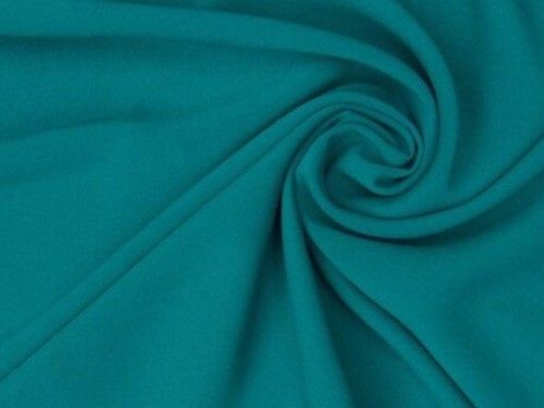 Petrol/jade polyester viscose twill with stretch, 150cm, VC0065