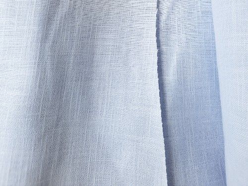 Ice blue enzyme washed Linen, 140cm, LN0005. Product slightly lighter in tone than photograph.