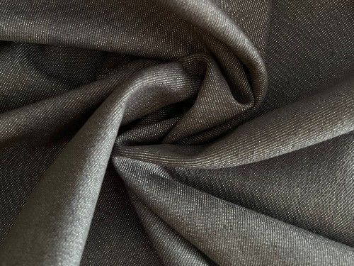 Washed stretch denim in Grey, 150cm, BC0003