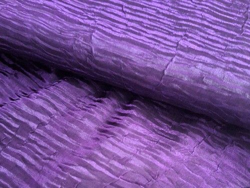 Crinkle poly, Purple. 150cm, AJ0002