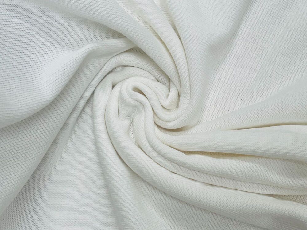 Baby Cotton Knit - White BC0005,  150cm
