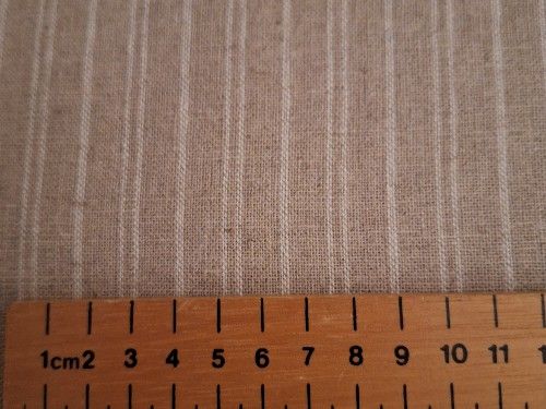 Linen cotton vertical stripe, 137 cm, LN0023