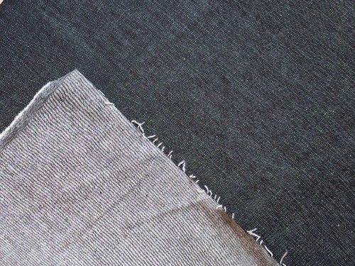 Charcoal denim with stretch, 150cm wide, CO1910