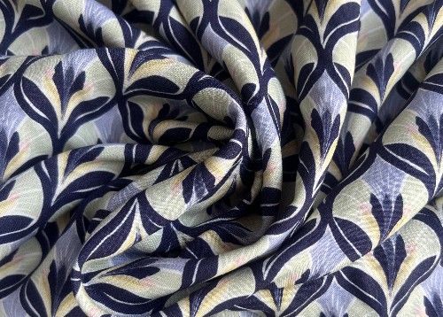 Art nouveau design viscose, 140cm, VC0030