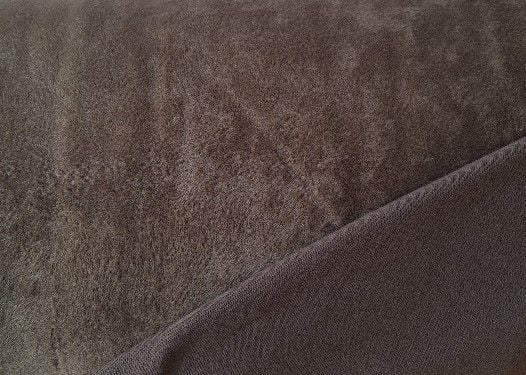 Alpine fleece in deep chocolate, BJ0008, 150 cm wide