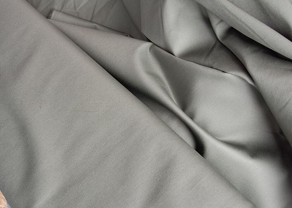 Sage Green Cotton Stretch Twill 145cm Wide 195gms. CO1229. Green colour washed out in the photo, happy to supply a sample.