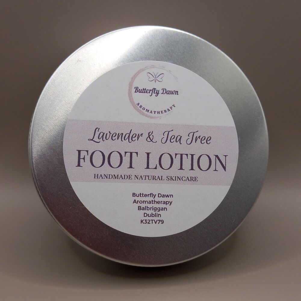 Lavender and Tea Tree Foot Lotion