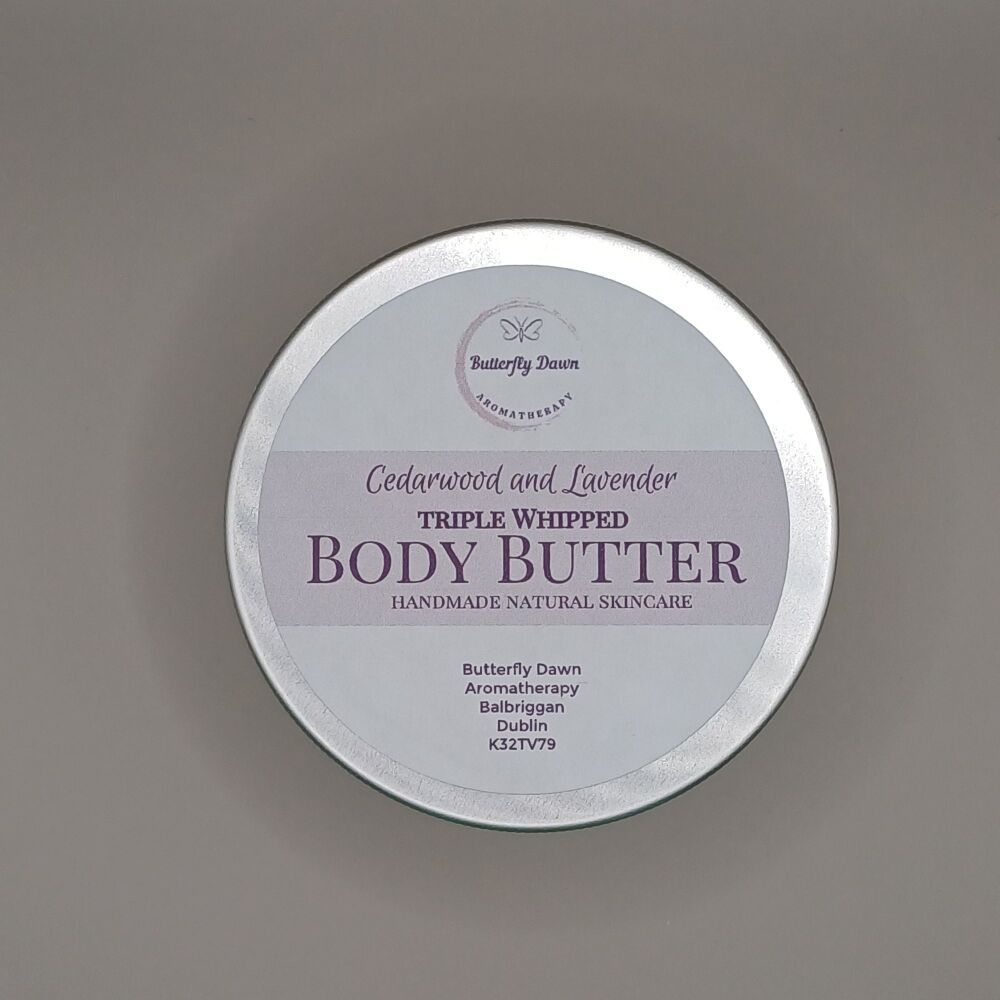 100g Cedarwood & Lavender Body Butter