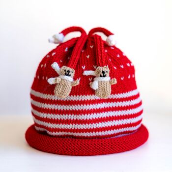 Red and White Hat