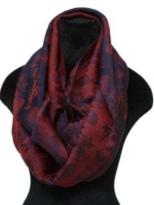 Red Infinity Scarf 