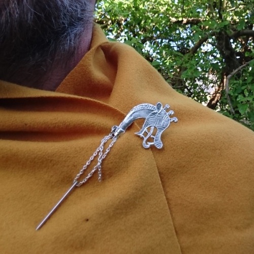 DragonHead Cloak Pin