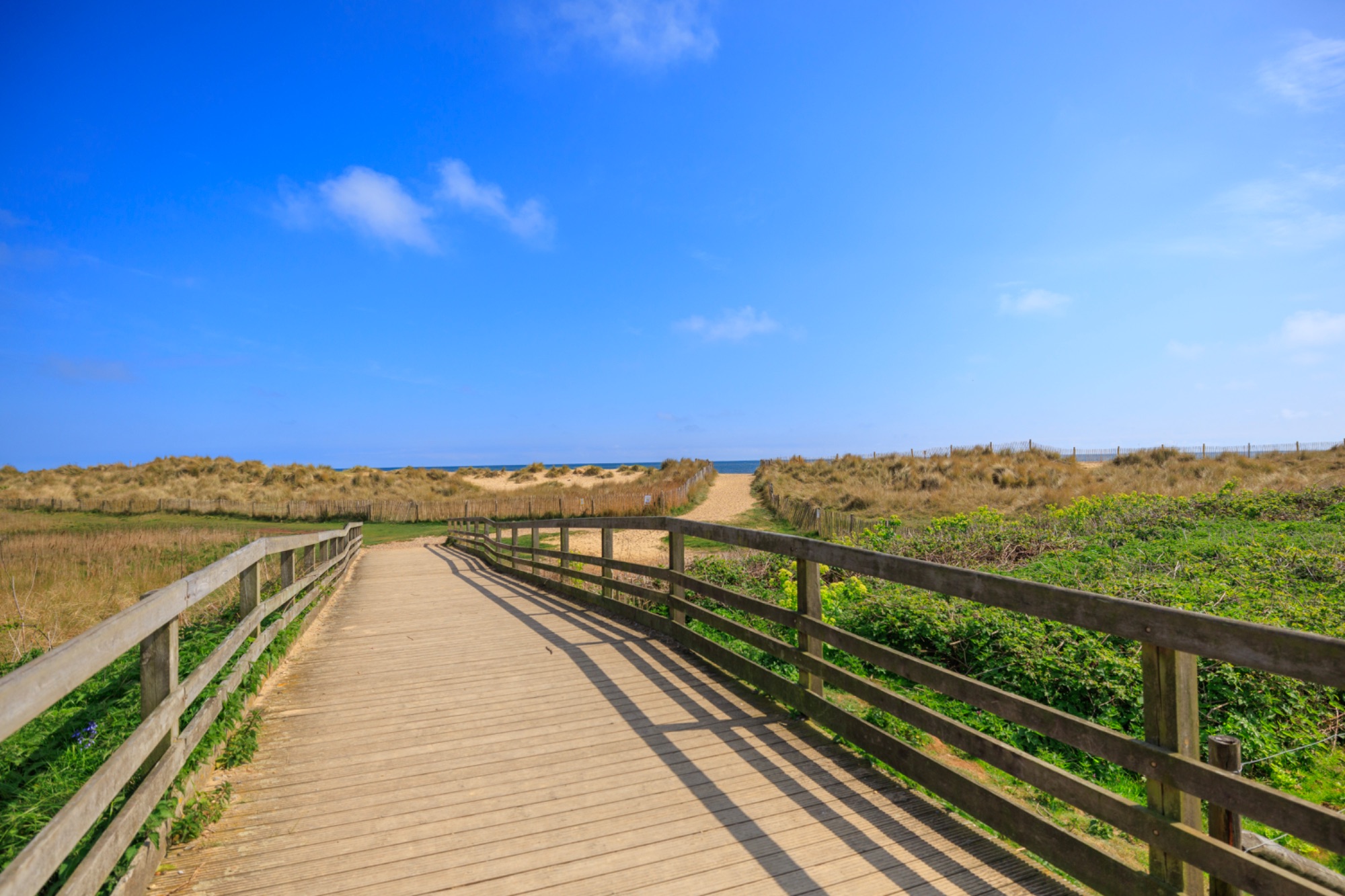Boardwalk to Walberswick Beach
