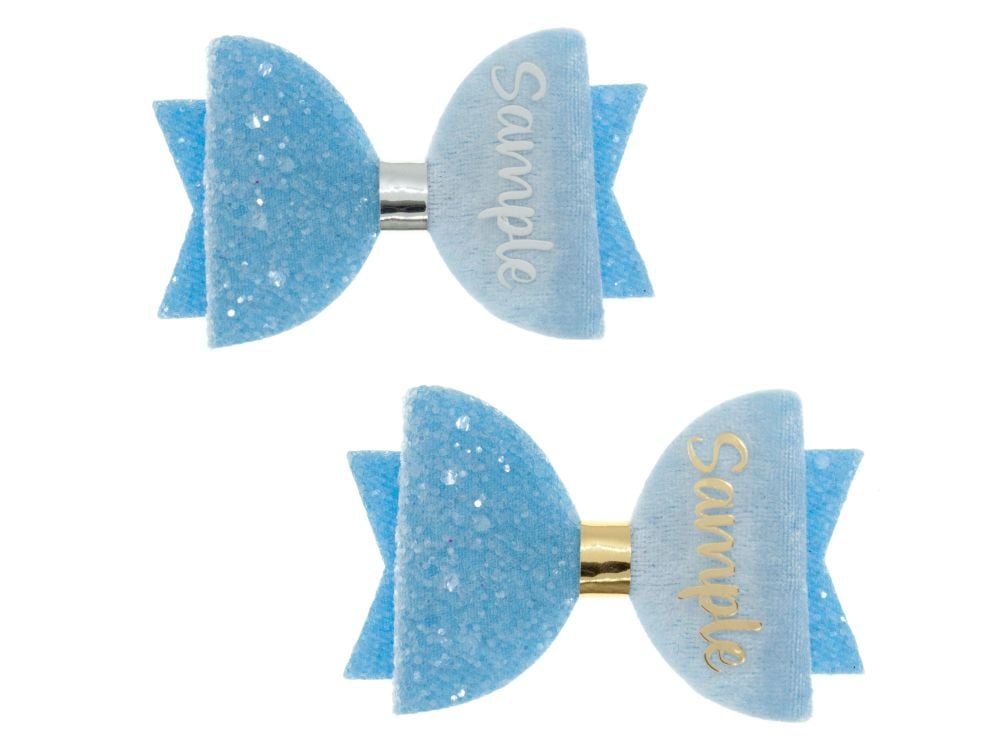 Colours for School – Light Blue – Name Bow