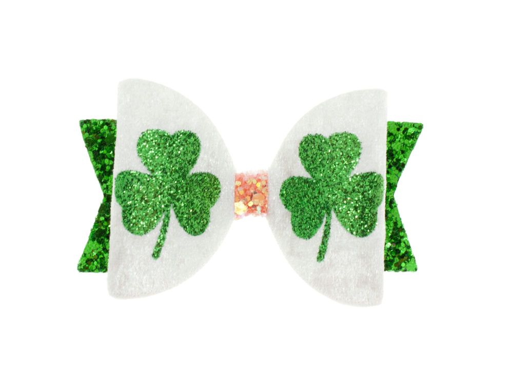 Emerald Sparkles – St Patrick’s Day Bow