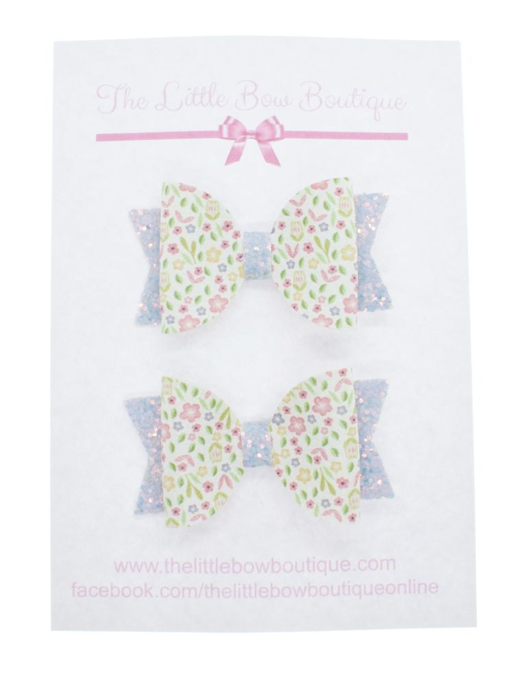 Little Blossoms Set of 2 x Small Bows
