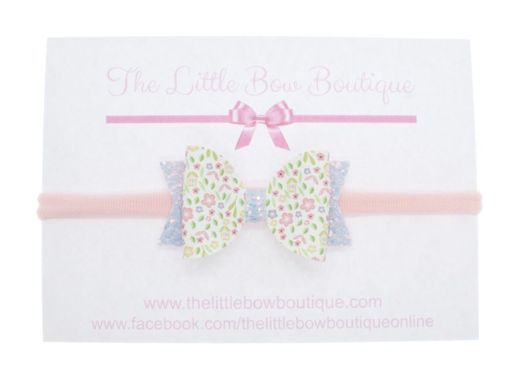 Little Blossoms Small Bow on Headband