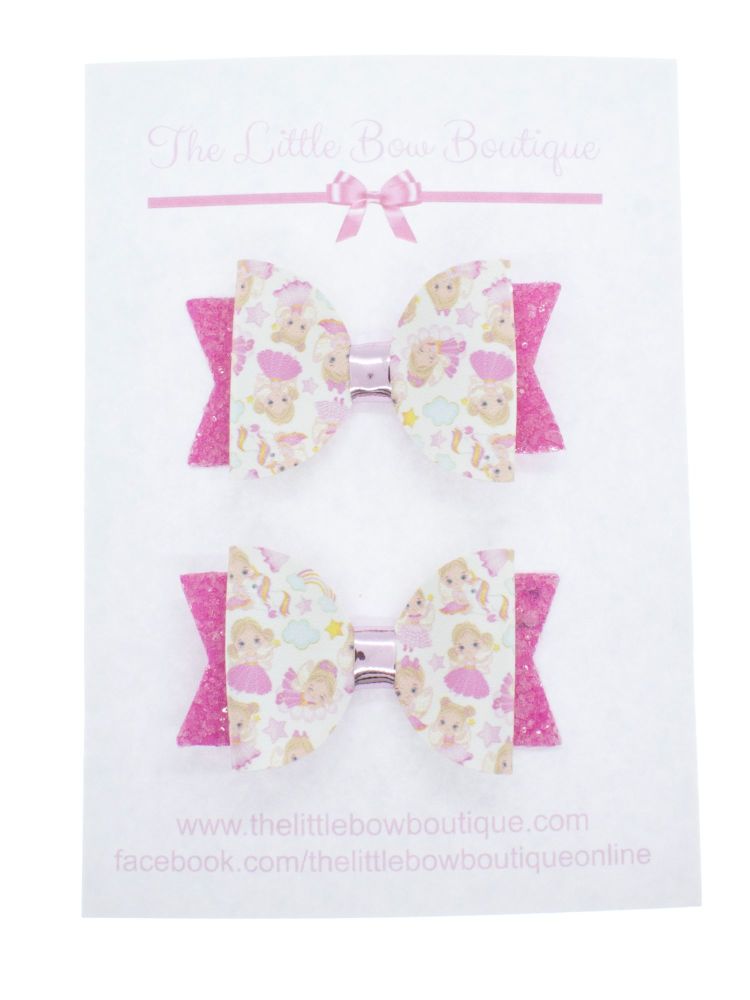 Fairy Cuties Set of 2 x Small Bows