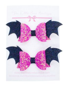Bat Wings Set of 2 x Small Bows