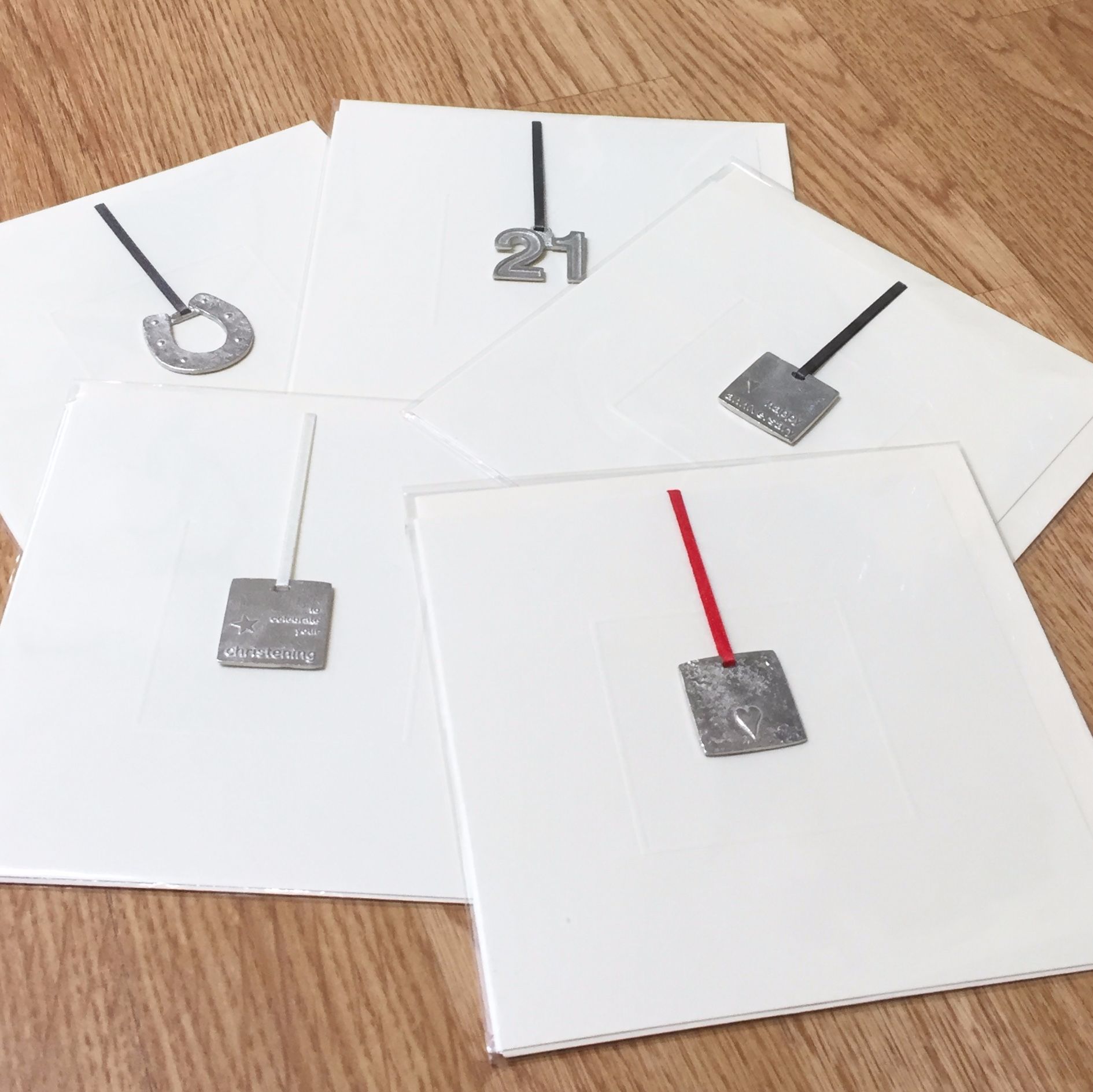 Lancaster & Gibbings - hand made in Devon, pewter keepsake cards