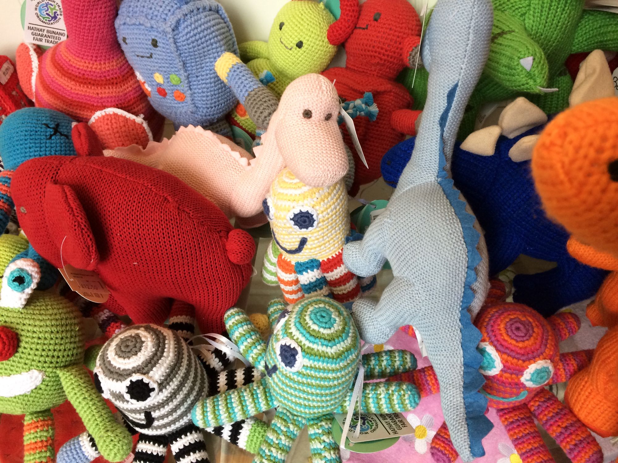 Best Years toys include the fair trade Pebble brand