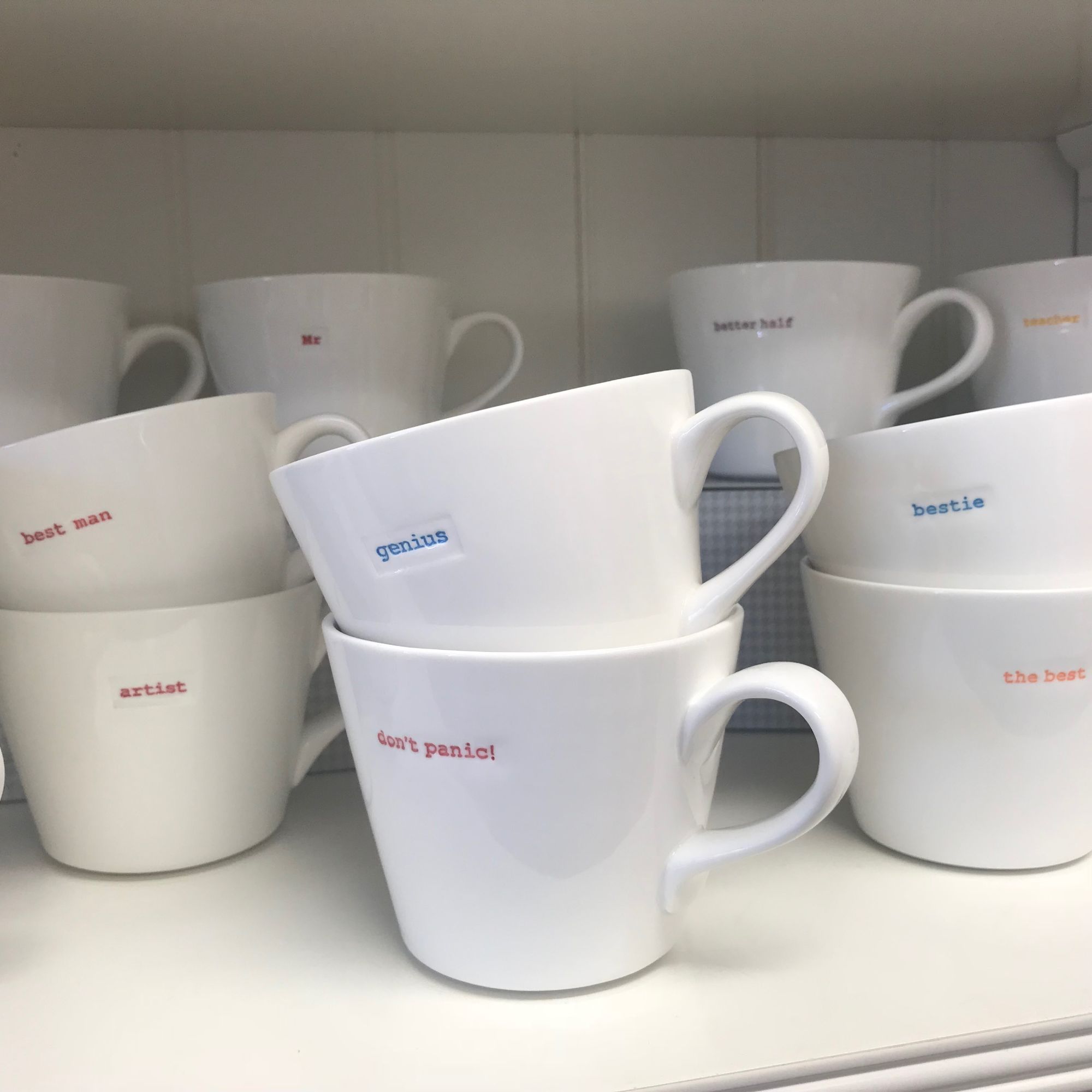 Make International mugs - simple but they say it all!