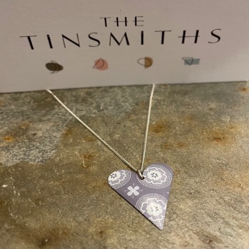 The Tinsmiths small heart necklace