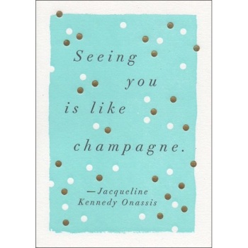 SALE! WAS £3, NOW £1.50! Archivist seeing you is like champagne