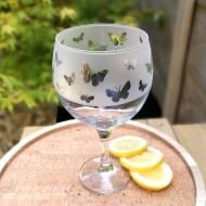 Four Hands Butterfly Gin Glass