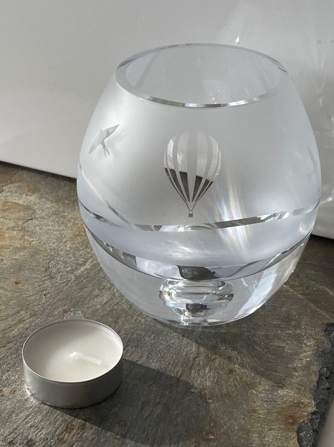 Four Hands Glass tea light holder - Balloon