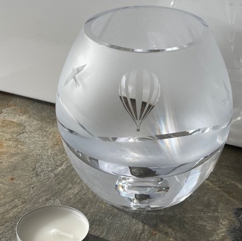 SALE! WAS £22 NOW £20  Four Hands Glass tea light holder - Balloons