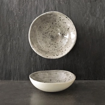 East of India Small Bowl - speckled wash