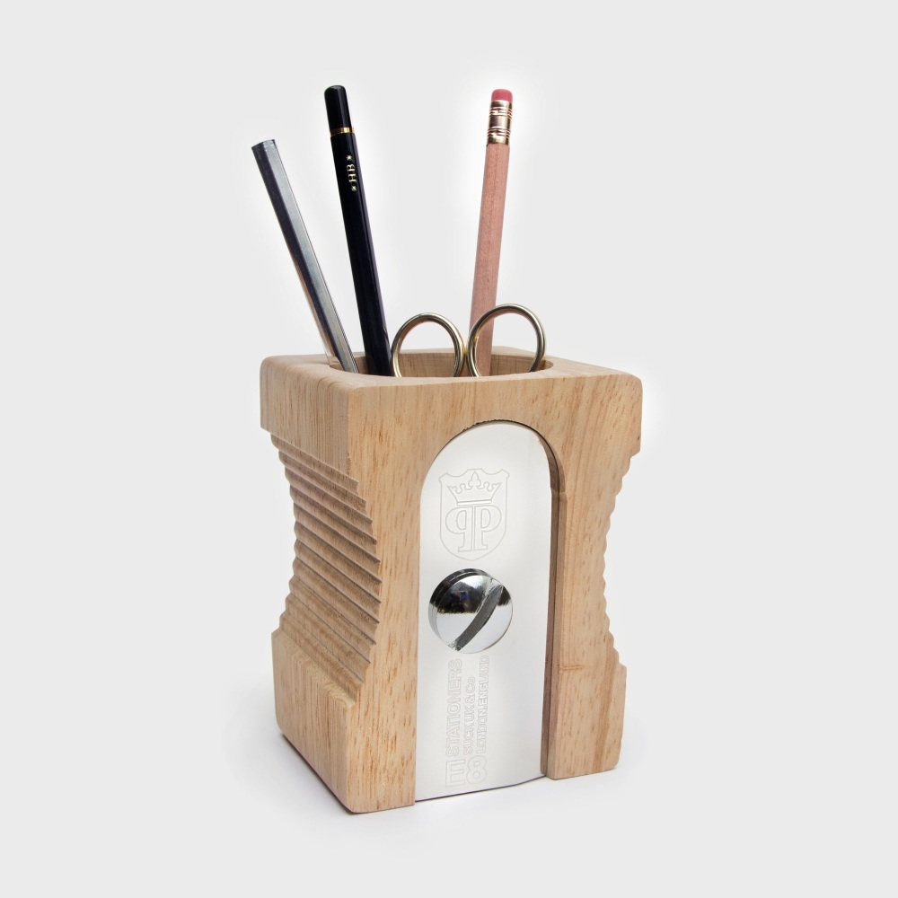 SUCK UK Sharpener Desk Tidy - Light