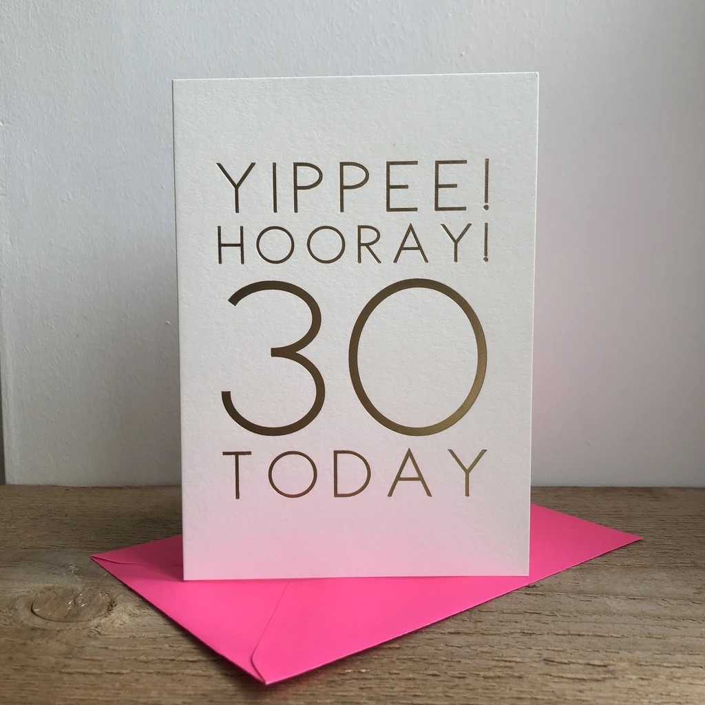 Megan Claire - Yippee Hooray! 30 Today