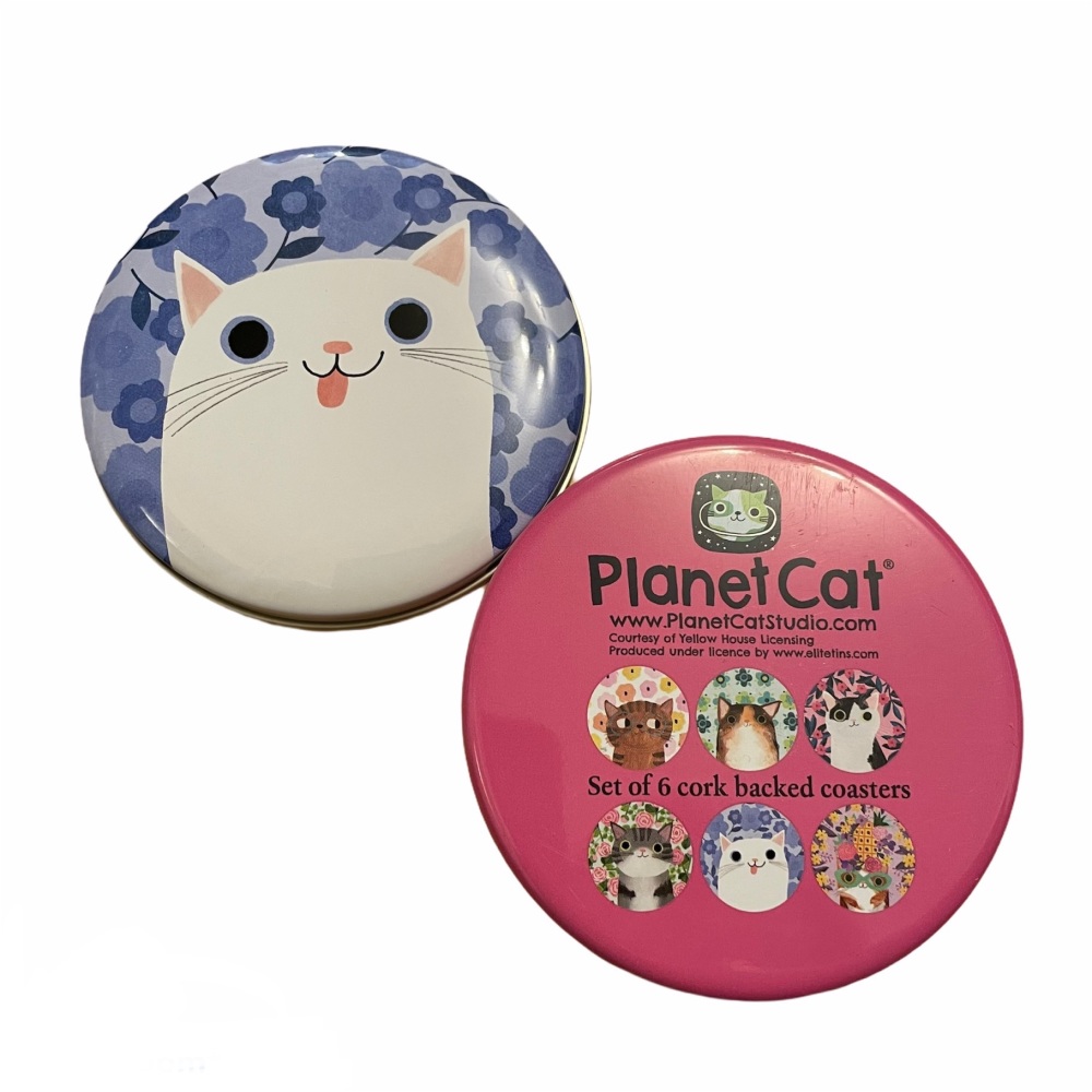 Planet Cat Coasters 