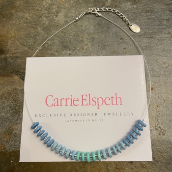 Carrie Elspeth - Blue 'Candy' Necklace