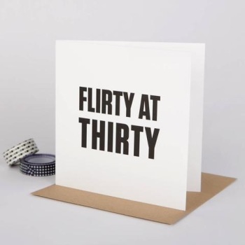 Bespoke Verse - Flirty at Thirty