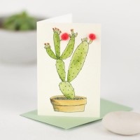 Penny Lindop Mini Card - Cactus